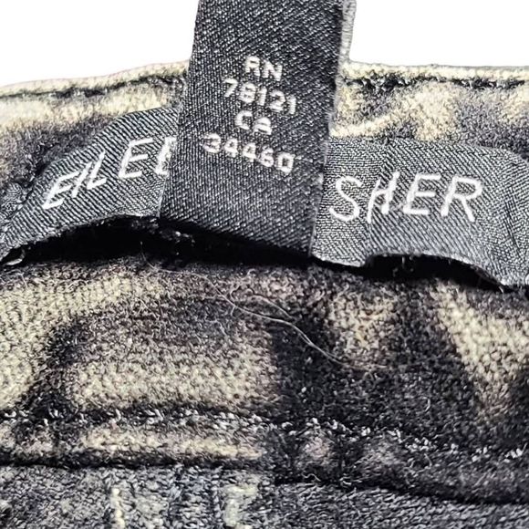 Eileen Fisher Velvet Dark Grey Acid Wash Women's size 6 - Picture 11 of 12